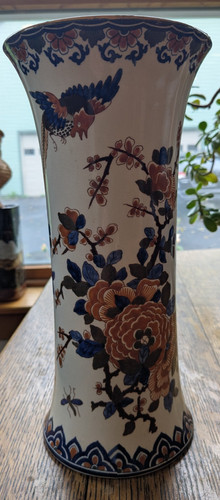 Gien faience cornet - gien, vase